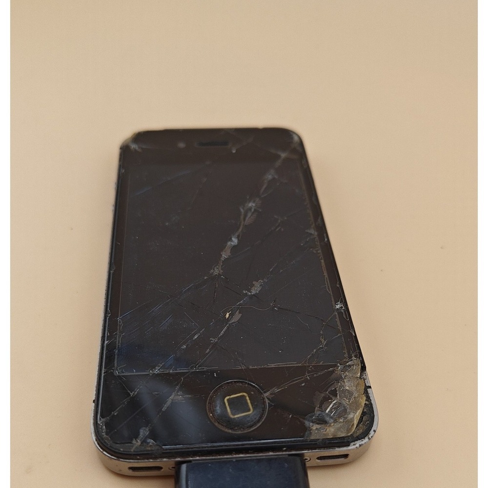 Apple iPhone 4S A1387 8GB Black For Parts Repair Untested Smartphone Device